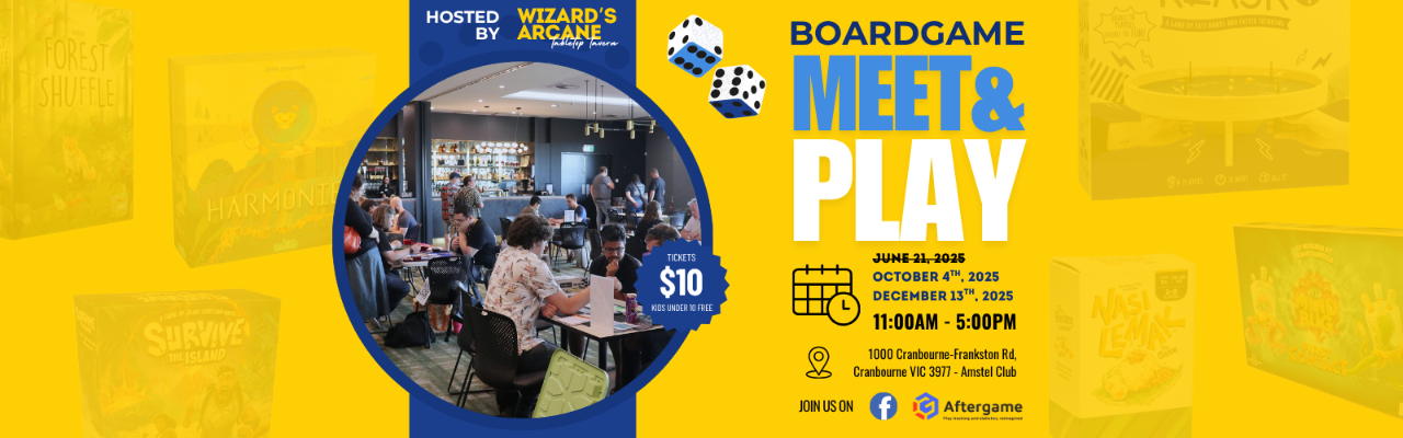 Boardgame Meet & Play | October 4th 2025