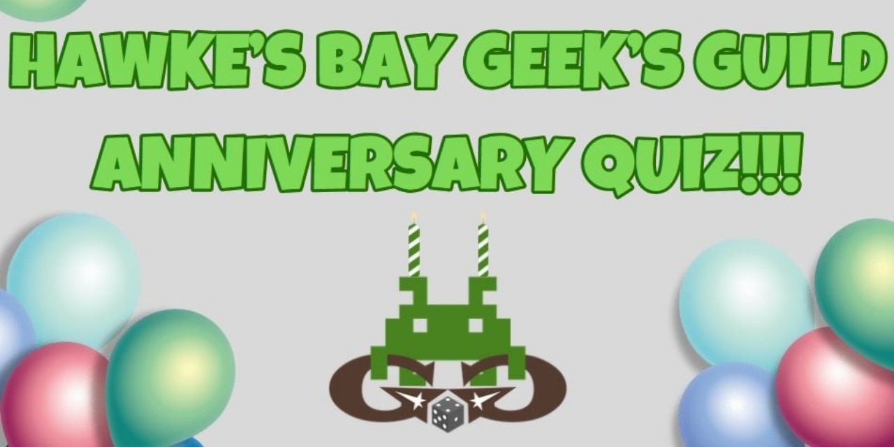 Geek's Guild Anniversary Quiz + Pot Luck